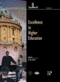 Excellence in Higher Education (Wenner-Gren International Series) 〈v. 82〉