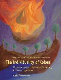 The Individuality of Colour : Contributions to a Methodical Schooling in Colour Experience