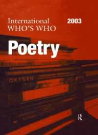 The International Who's Who in Poetry 2003 (International Who's Who in Poetry)