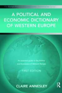 西欧政治・経済辞典<br>A Political and Economic Dictionary of Western Europe