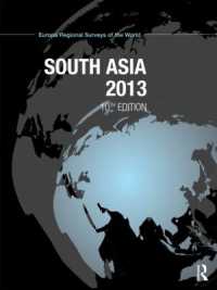 南アジア地域調査（2013年版）<br>South Asia 2013 (South Asia) （10TH）