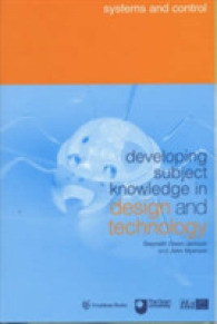 Developing Subject Knowledge in Design and Technology : Systems and Control