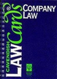 Cavendish: Company Lawcards (Law Cards) -- Paperback