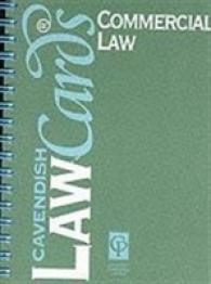 Cavendish: Commercial Lawcards (Law Cards) -- Paperback