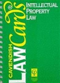 Cavendish: Intellectual Property Lawcards (Law Cards) -- Paperback