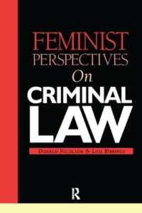 Feminist Perspectives on Criminal Law (Feminist Perspectives)