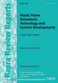 Plastic Flame Retardants : Technology and Current Developments
