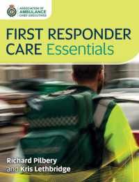 First Responder Care Essentials -- Paperback / softback