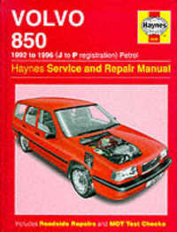 Volvo 850 Service and Repair Manual (Haynes Service and Repair Manuals) -- Hardback
