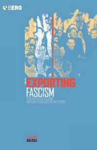 Exporting Fascism : Italian Fascists and Britain's Italians in the 1930s