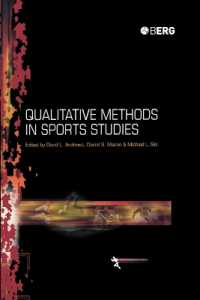 スポーツ研究における定性調査法<br>Qualitative Methods in Sports Studies (Sport Commerce and Culture)