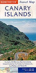 Globetrotter Canary Islands : Includes El Hierro, Fuerteventura, Gran Canaria, LA Gomera, Lanzarote, LA Palma and Tenerife (Travel Map) （MAP）