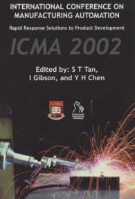 Manufacturing Automation : Rapid Response Solutions to Product Development - Icma 2002