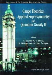 Gauge Theories, Applied Supersymmetry and Quantum Gravity Ii - Proceedings of the Workshop
