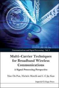 Multi-carrier Techniques for Broadband Wireless Communications: a Signal Processing Perspective (Communications and Signal Processing)