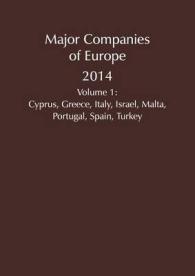 Major Companies of Europe 2014 : Southern Europe (Major Companies of Europe) （33TH）