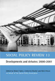 Social Policy Review 13 : Developments and Debates 2000-2001