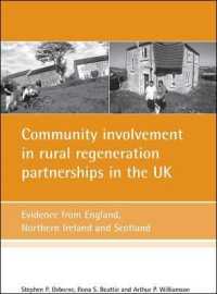 Community Involvement in Rural Regeneration Partnerships in the UK : Evidence from England, Northern Ireland and Scotland