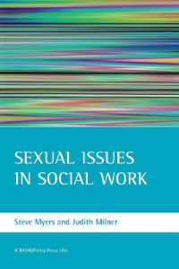 ソーシャルワークにおける性の問題<br>Sexual issues in social work (Basw/policy Press titles)