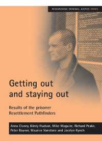 Getting out and staying out : Results of the prisoner Resettlement Pathfinders (Researching Criminal Justice)