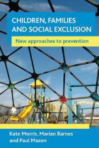 Children, families and social exclusion : New approaches to prevention