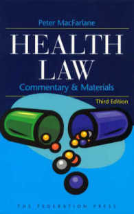 Health Law -- Paperback / softback