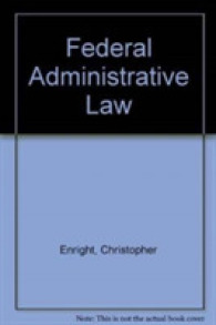 Federal Administrative Law -- Hardback