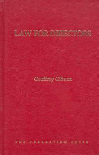 Law for Directors