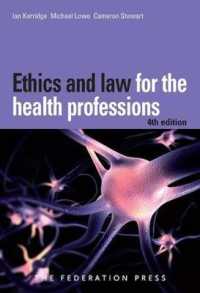 Ethics and Law for the Health Professions （4TH）