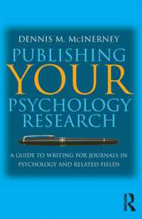 Publishing Your Psychology Research: A guide to writing for journals in psychology and related fields