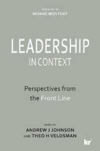 Leadership in context : Perspectives from the front line
