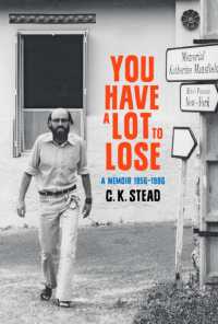 You Have a Lot to Lose : A Memoir, 1956-1986