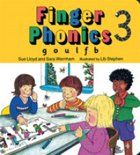 Finger Phonics Book 3, G, O, U, L, F, B,/Board Book （BRDBK）