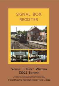 Signal Box Register : Great Western Railway (Signal Box Register) （3RD）