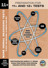 More Verbal Reasoning Tests : 10 Tests, 850 Questions, 50 Minutes Each Test -- Paperback / softback