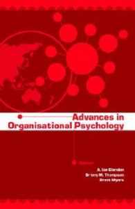 Advances in Organisational Psychology