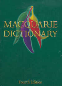 マッコーリー版オーストラリア英語辞典（改訂４版）<br>Macquarie Dictionary -- Hardback （4 Rev ed）