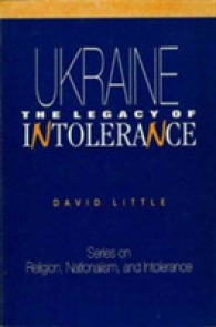Ukraine : The Legacy of Intolerance