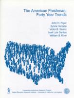 The American Freshman : Forty Year Trends