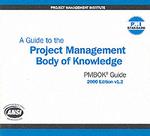 A Guide to the Project Management Body of Knowledge : Pmbok Guide 2000 (Guide to the Project Management Body of Knowledge, 2000 (Cd-rom)) （CDR）