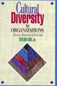 Cultural Diversity in Organizations : Theory, Research & Practice