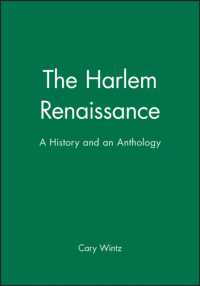The Harlem Renaissance : A History and an Anthology