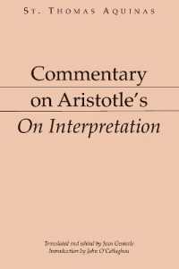 Commentary on Aristotle's on Interpretation