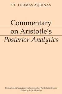 Commentary on Aristotle`s Posterior Analytics