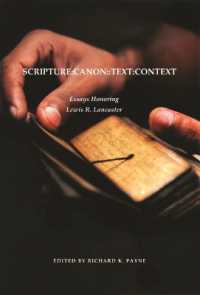 Scripture:Canon:Text:Context : Essays Honoring Lewis R. Lancaster