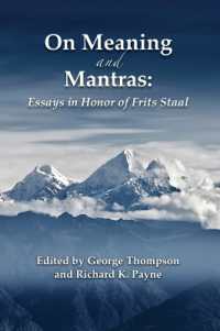 On Meaning and Mantras : Essays in Honor of Frits Staal (Contemporary Issues in Buddhist Studies)
