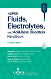 ASPEN Fluids, Electrolytes, and Acid-Base Disorders Handbook （2ND Spiral）