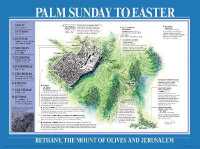 Palm Sunday to Easter Wall Chart (Palm Sunday to Easter Map (Available Nov.-apr.))