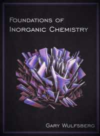 Foundations of Inorganic Chemistry -- Hardback （1st ed. 20）