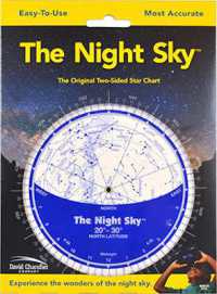 The Night Sky Planisphere 20o-30oN (Small Plastic)